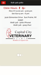 Mobile Screenshot of capitalcityvetclinic.com